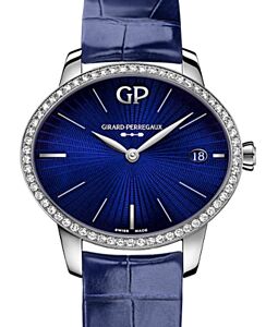 Girard Perregaux Cat?s Eye Eternity Edition Steel/Diamonds Blue Sunray Motif Dial 80484D11A432-BK4A