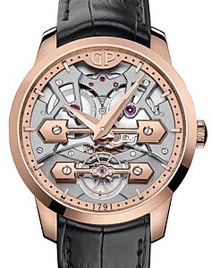 Girard Perregaux Classic Bridges 45mm Pink Rose Gold 86000-52-001-BB6A