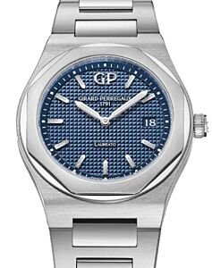 Girard Perregaux Laureato 34mm Stainless Steel Blue Dial 80189-11-431-11A