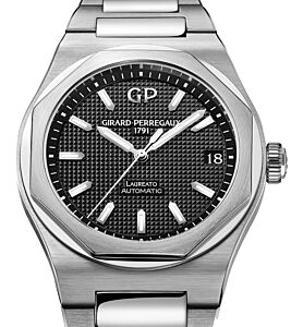 Girard Perregaux Laureato 42mm Stainless Steel Black Dial 81010-11-634-11A