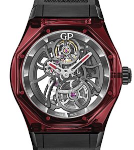Girard Perregaux Laureato Absolute Light & Fire 44mm Red YAG Sapphire/Titanium 81071-44-3115-1CX - BRAND NEW