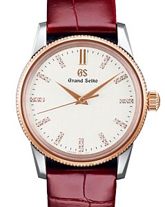 Grand Seiko Elegance Quartz Steel/Rose Gold White Dial SBGX346 - BRAND NEW