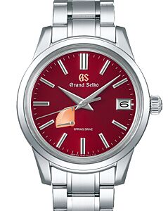 Grand Seiko Elegance Spring Drive Caliber 9R 20th Anniversary Steel Red Dial SBGA499 - BRAND NEW