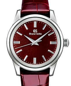Grand Seiko Elegance Steel Boshu Deep Burgundy Dial SBGW287 - BRAND NEW