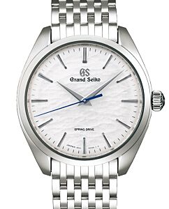 Grand Seiko Elegance Steel Omiwatari White Dial SBGY013 - BRAND NEW