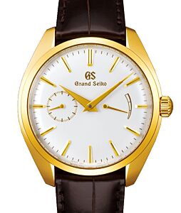 Grand Seiko Elegance Yellow Gold Silver Dial SBGK006 - BRAND NEW