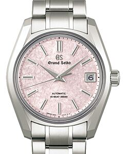Grand Seiko Heritage Mechanical Hi-Beat Titanium Pink Dial SBGH341 - BRAND NEW
