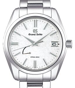 Grand Seiko Heritage Shinshu Spring Drive Steel Silver Dial SBGA465 - BRAND NEW