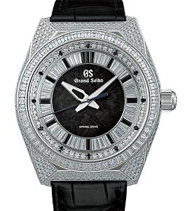 Grand Seiko Masterpiece Spring Drive 8-Day Jewelry Platinum Black Dial SBGD223 - BRAND NEW