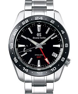 Grand Seiko Sport Spring Drive GMT Steel/Ceramic Black Dial SBGE253 - BRAND NEW