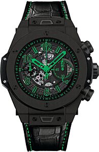 Hublot Big Bang Unico Black 411.CI.1190.LR.ABG14 Green 45.5mm Ceramic BRAND NEW