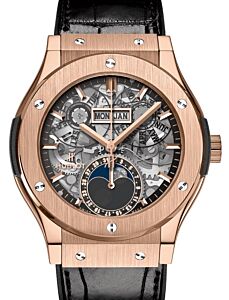 Hublot Classic Fusion Aerofusion Moonphase King Gold 42mm 547.OX.0180.LR - BRAND NEW