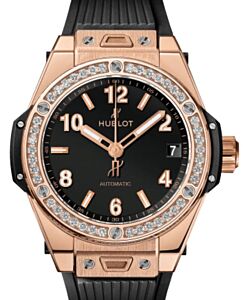 Hublot Big Bang 3-Hands One Click King Gold Diamonds 39mm 465.OX.1180.RX.1204 - BRAND NEW