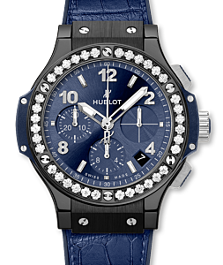 Hublot Big Bang Ceramic Blue Diamonds 41mm 341.CM.7170.LR.1204 - BRAND NEW