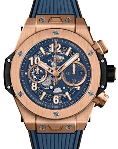 Hublot Big Bang Unico King Gold Blue 44mm 421.OX.5180.RX - BRAND NEW