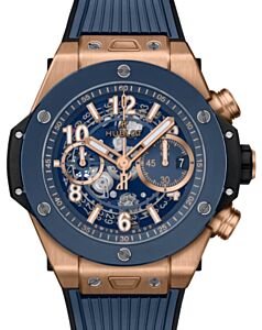 Hublot Big Bang Unico King Gold Blue Ceramic 44mm 421.OL.5180.RX - BRAND NEW