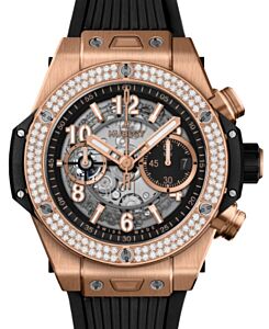 Hublot Big Bang Unico King Gold Diamonds 44mm 421.OX.1180.RX.1104 - BRAND NEW
