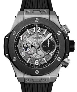 Hublot Big Bang Unico Titanium Ceramic 44mm Black 421.NM.1170.RX - BRAND NEW