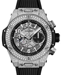 Hublot Big Bang Unico Titanium Pave 44mm 421.NX.1170.RX.1704 - BRAND NEW