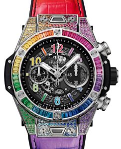 Hublot Big Bang Unico Titanium Rainbow 45mm 411.NX.1117.LR.0999