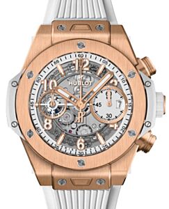 Hublot Big Bang Unico King Gold White Diamonds 42mm 441.OE.2011.RW - BRAND NEW