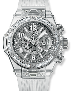 Hublot Big Bang Unico Sapphire Baguettes Diamonds 45mm 411.JX.4802.RT.1904