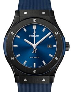 Hublot Classic Fusion 3-Hands Ceramic Blue 42mm 542.CM.7170.RX - BRAND NEW
