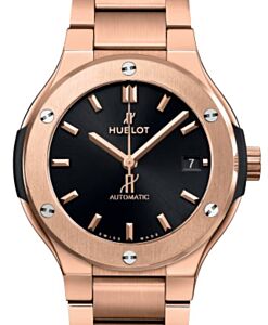 Hublot Classic Fusion 3-Hands King Gold Bracelet 38mm 568.OX.1480.OX - BRAND NEW
