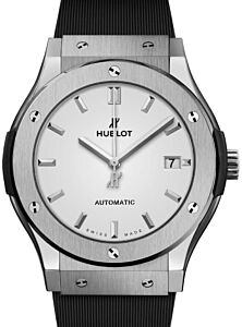 Hublot Classic Fusion 3-Hands Titanium Opalin 45mm 511.NX.2611.RX - BRAND NEW