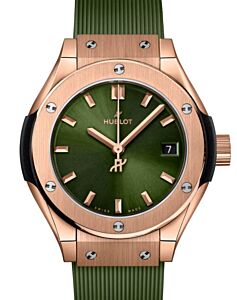 Hublot Classic Fusion King Gold Green 29mm 591.OX.8980.RX