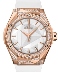 Hublot Classic Fusion Orlinski King Gold White Alternative Pave 40mm 550.OS.2200.RW.1804.ORL20 - BRAND NEW