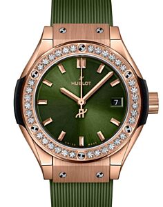 Hublot Classic Fusion Racing Grey King Gold Diamonds 29mm 591.OX.8980.RX.1204