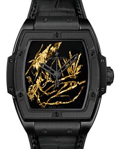 Hublot Shaped Spirit of Big Bang 3-Hands Gold Crystal 39mm 665.CX.0660.LR