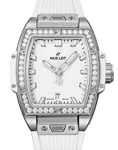 Hublot Shaped Spirit of Big Bang 3-Hands Steel White Diamonds 32mm 682.SE.2010.RW.1204
