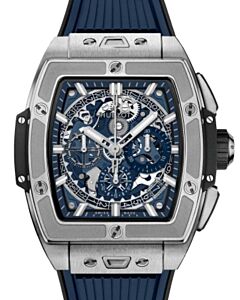 Hublot Shaped Spirit of Big Bang Titanium Blue 42mm 642.NX.7170.RX
