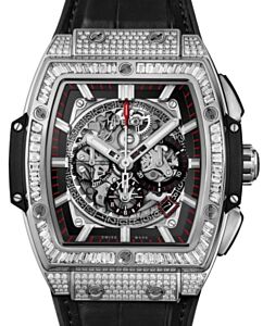 Hublot Shaped Spirit of Big Bang Chronograph Titanium Jewellery 45mm 601.NX.0173.LR.0904
