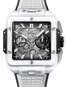 Hublot Square Bang Unico White Ceramic 42mm 821.HX.0170.RX