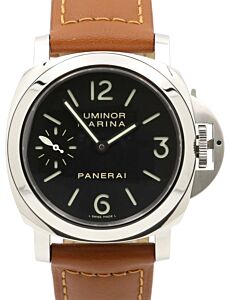 Panerai PAM 111 Luminor Marina 44mm Stainless Steel Black Manual - BRAND NEW