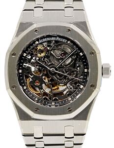 Audemars Piguet Royal Oak Openworked Selfwinding Stainless Steel 39mm Black Skeleton 15305ST.OO.1220ST.01