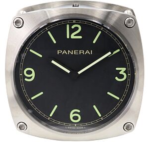 Panerai PAM 585 Wall Clock Stainless Steel Quartz BRAND NEW