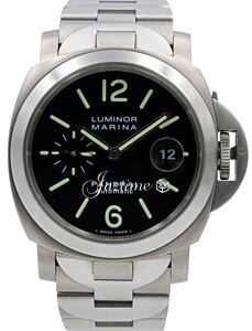 Panerai PAM 221 Luminor Marina Men's 44mm Automatic Titanium Date BOX/PAPERS