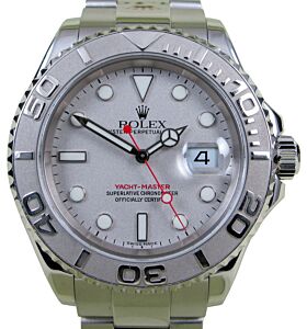 Rolex Yacht-Master 16622 Men's 40mm Platinum Bezel Stainless Steel Oyster