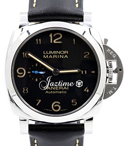 Panerai Luminor Marina Stainless Steel 44mm Black Dial Alligator Leather Strap PAM01359 - BRAND NEW