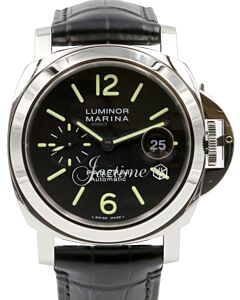 Panerai PAM 104 Luminor Marina Black 44mm Men's Stainless Steel - BRAND NEW