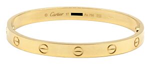 Cartier Love Bangle Bracelet Yellow Gold B6035517 - BRAND NEW