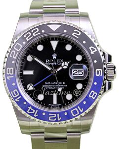 Rolex GMT-Master II 116710BLNR Blue Ceramic Batman Stainless Steel