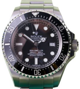 Rolex Deepsea Sea-Dweller Ceramic Date Stainless Steel 116660 Black 44mm - PRE-OWNED