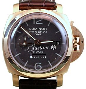 Panerai PAM 289 Luminor GMT 18k Rose Gold 8 Day 1950 BRAND NEW