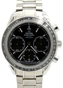 Omega Speedmaster 326.30.40.50.01.001 Racing Co-Axial Black Stainless Steel Chronograph 40mm BRAND NEW