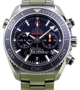Omega Planet Ocean Chronograph 600M 232.30.46.51.01.003 Co-Axial Black Ceramic Stainless Steel PRE-OWNED